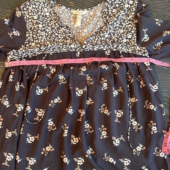 MATILDA Jane - The Breezeway Blouse black grey floral top shirt women’s NWT sz S - Picture 6 of 11